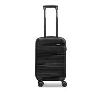 REDOLZ Kabinentrolley Essentials 16 – 4-Rollen, 55 cm, slim, schwarz