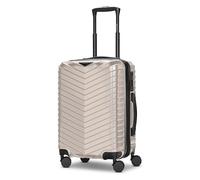 Redolz Essentials 18 2.0 4 Rollen Kabinentrolley S 55 cm mit Dehnfalte metallic-greige shiny Herren