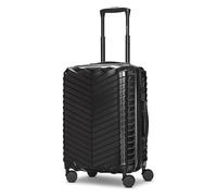 Redolz Essentials 18 2.0 4 Rollen Kabinentrolley S 55 cm mit Dehnfalte schwarz