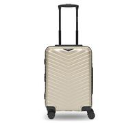 Redolz Essentials 18 4 Rollen Kabinentrolley 55 cm mit Dehnfalte metallic-greige (TAS014395)