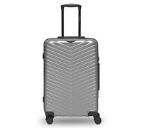 Redolz Essentials 18 4 Rollen Trolley 66 cm mit Dehnfalte silberfarben