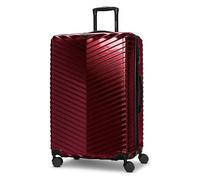 REDOLZ Ultraleicht Hartschalen Check-in Koffer | Großer XL Trolley Shiny Oberfläche 50 x 32 x 76 cm | mit Dehnfalte 3 cm erweiterbar nur 4,3 kg | 4 Rollen & TSA-Schloss (Essentials 18)