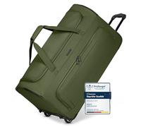 REDOLZ große L Trolley-Reisetasche mit Rollen 71 cm | 81 Liter | für Männer & Frauen (Duffle Essentials)