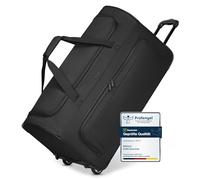 REDOLZ große L Trolley-Reisetasche mit Rollen 71 cm | 81 Liter | für Männer & Frauen (Duffle Essentials)