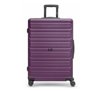 REDOLZ Trolley Essentials 08 Large 75 cm – Hartschale aus ABS, 4 Doppelrollen, TSA-Schloss, Lila
