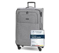 Redolz Essentials 12 LARGE 4 Rollen Trolley 79 cm mit Dehnfalte grey2 (RD12374-2-02) grau