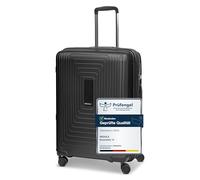 REDOLZ Trolley Essentials 14 M 65 cm – 4 Rollen, Dehnfalte – Schwarz