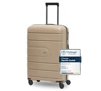 REDOLZ Hartschalen Check-in Koffer | Mittelgroßer M Trolley 45 x 26 x 67 cm aus hochwertigem, leichtem Polypropylen | 4-Rollen & TSA (Essentials 11)