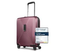 REDOLZ Hartschalen Handgepäck Koffer erweiterbar | 40 x 23 x 55 cm, 2,9 kg leicht, Polypropylen, Dehnfalte, 4 Doppelrollen, Essentials 14