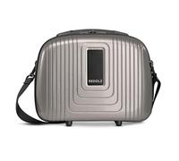 REDOLZ Hartschalen Handgepäck Kosmetik-Koffer | Stabiles Beauty-Case mit Aufsteckfunktion |34 x 17 x 27 cm aus leichtem Polypropylen (Essentials 14)