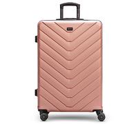 REDOLZ Hartschalen Koffer | Leichter Trolley 52 x 29 x 79 cm - hochwertiges ABS Material | Männer/Frauen - 4 Doppelrollen & TSA-Schloss (Essentials 07)