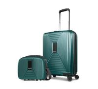 REDOLZ Hartschalen Koffer-Set 2-teilig Handgepäck Beauty Case