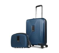 REDOLZ Hartschalen Koffer-Set 2-teilig Handgepäck Beauty Case