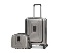 REDOLZ Hartschalen Koffer-Set 2-teilig Laptopfach Beauty Case