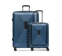 Redolz Essentials 14 4-Rollen Kofferset 2 tlg. Laptopfach mit Dehnfalte blau