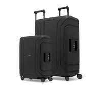Redolz Essentials 15 4-Rollen 15 Kofferset 2 tlg. mit Dreipunktverschluss schwarz