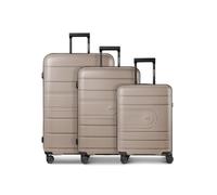 REDOLZ Hartschalen Koffer-Set 3-teilig | alle Koffer 6 cm Dehnfalte | aus hochwertigem, leichtem Polypropylen | 4 Doppelrollen & TSA-Schloss für Damen & Herren (Essentials 11)
