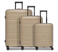 REDOLZ Hartschalen Koffer-Set 3-teilig | alle Koffer 6 cm Dehnfalte | aus hochwertigem, leichtem Polypropylen | 4 Doppelrollen & TSA-Schloss für Damen & Herren (Essentials 11)