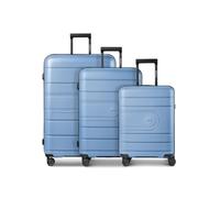 REDOLZ Hartschalen Koffer-Set 3-teilig | alle Koffer 6 cm Dehnfalte | aus hochwertigem, leichtem Polypropylen | 4 Doppelrollen & TSA-Schloss für Damen & Herren (Essentials 11)