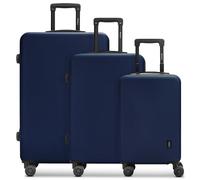 REDOLZ Hartschalen Koffer-Set 3-teilig | Leichte Reise-Trolleys aus hochwertigem, robustem ABS Material | Ultra-leicht für Damen & Herren | 4 Doppelrollen & TSA-Schloss (Essentials 09)