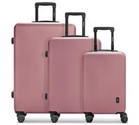 REDOLZ Hartschalen Koffer-Set 3-teilig | Leichte Reise-Trolleys aus hochwertigem, robustem ABS Material | Ultra-leicht für Damen & Herren | 4 Doppelrollen & TSA-Schloss (Essentials 09)
