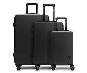 REDOLZ Hartschalen Koffer-Set 3-teilig | Leichte Reise-Trolleys aus hochwertigem, robustem ABS Material | Ultra-leicht für Damen & Herren | 4 Doppelrollen & TSA-Schloss (Essentials 09)