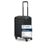 REDOLZ Kleiner Handgepäck-Koffer mit Laptopfach | Cabin-Trolley 40 x 23 x 55 cm & Frontöffnung | Ultra-leicht nur 2,8 kg für Damen & Herren | 4 Doppelrollen & TSA-Schloss (Essentials 17)