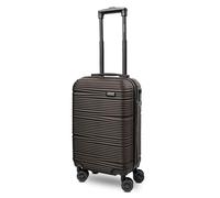 REDOLZ Kleiner Hartschalen Kabinen-Koffer | Cabin-Trolley 35 x 20 x 55 cm aus hochwertigem ABS-Material | Ultra-leicht nur 2,6 kg für Damen & Herren | 4 Doppelrollen & TSA-Schloss (Essentials 16)