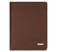 Redolz Leather Essentials HF Geldbörse RFID Leder 9,5 cm ausklappbar braun