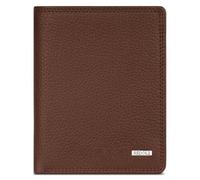 Redolz Leather Essentials HF Geldbörse RFID Leder 9,5 cm ausklappbar braun