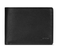 Redolz Leather Essentials QF Geldbörse RFID Leder 12 cm ausklappbar mit Reißverschlussfach grau