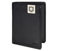 REDOLZ Leder-Geldbörse Hochformat | RFID-Schutz & 8 Kartenfächer | Geldbeutel Maße 9,5 x 2,5 x 12 cm für Männer & Frauen