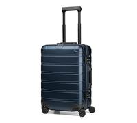 REDOLZ Pro Aluminium Handgepäck Koffer 55x37x23 cm Kabinenkoffer Hartschale 4 Rollen Spinner Trolley klein Carry On Reisegepäck