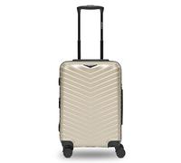 Redolz Essentials 18 4 Rollen Kabinentrolley 55 cm mit Dehnfalte metallic-greige (TAS014395)