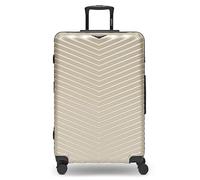 REDOLZ Ultraleicht Hartschalen Check-in Koffer | Großer XL Trolley Shiny Oberfläche 50 x 32 x 76 cm | mit Dehnfalte 3 cm erweiterbar nur 4,3 kg | 4 Rollen & TSA-Schloss (Essentials 18)