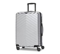 REDOLZ Ultraleicht Hartschalen Check-in Koffer | Mittelgroßer Trolley | shiny Oberfläche 43 x 28 x 66 cm | mit Dehnfalte 3 cm erweiterbar nur 3,4 kg | 4 Doppelrollen & TSA-Schloss (Essentials 18)