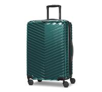 REDOLZ Ultraleicht Hartschalen Check-in Koffer | Mittelgroßer Trolley | shiny Oberfläche 43 x 28 x 66 cm | mit Dehnfalte 3 cm erweiterbar nur 3,4 kg | 4 Doppelrollen & TSA-Schloss (Essentials 18)