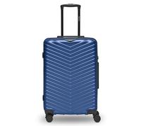 REDOLZ Ultraleicht Hartschalen Check-in Koffer | Mittelgroßer Trolley Shiny Oberfläche 43 x 28 x 66 cm | mit Dehnfalte 3 cm erweiterbar nur 3,4 kg | 4 Doppelrollen & TSA-Schloss (Essentials 18)