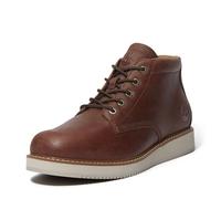 REDWOOD EDGE ESSNTL MID LACE UP CHUKKA BOOT DARK BROWN FULL GRAIN