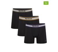 Reebok 3er-Set: Boxershorts "Anselm" in Schwarz - Größe L | Herren Waesche