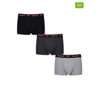 Reebok Boxershorts 3er Set in grau für Herren, Größe: S