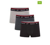 Reebok Boxershorts 3er Set in grau für Herren, Größe: XL