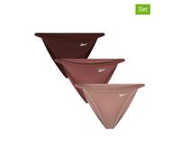 Reebok 3er-Set: Slips in Hellrosa - Größe M | Damen Unterteile