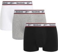 Reebok 3er-Set: Boxershorts "Barlow" in Hellgrau - Größe S | Herren Waesche