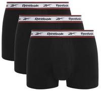 Reebok 3P Barlow Sports Trunk Schwarz Baumwolle Small Herren
