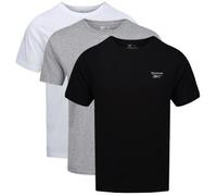 Reebok 3P Santo Crew Neck T-Shirt Schwarz/Grau X-Large Herren