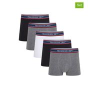 Reebok 5er-Set: Boxershorts "Baird" in Schwarz - Größe L | Herren Waesche