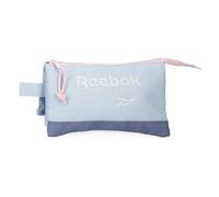 Reebok Andrew Dreifach-Federmäppchen, Blau, 22 x 12 x 5 cm, Polyester, von Joumma Bags, blau, Dreifaches Federmäppchen