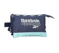 Reebok Andrew Dreifach-Federmäppchen, blau, 22 x 12 x 5 cm, Polyester, 1,32 l von Joumma Bags, blau, Talla única, Dreifachmäppchen