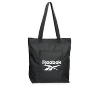 Reebok Ashland Einkaufstasche, Schwarz, 39 x 39 x 12 cm, Polyester, von Joumma Bags, Schwarz, Talla única, Einkaufstasche